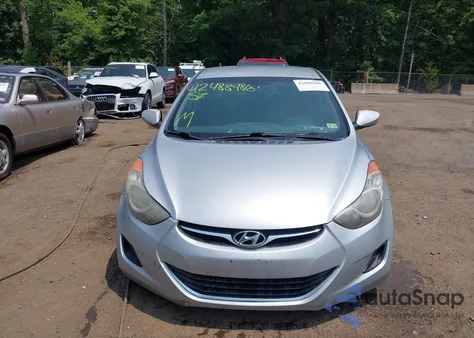 2013 Hyundai Elantra Gls from USA, damaged, VIN 5NPDH4AEXDH397964